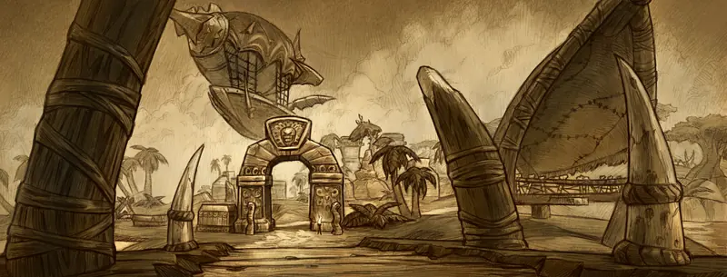 Darkspear Islands battleground loading screen