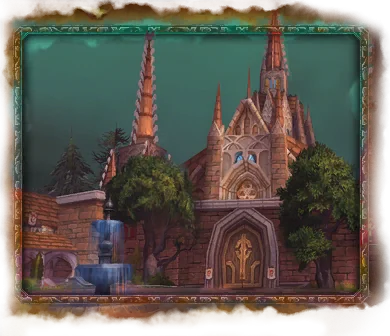 Dungeon Journal painting of Scarlet Monastery