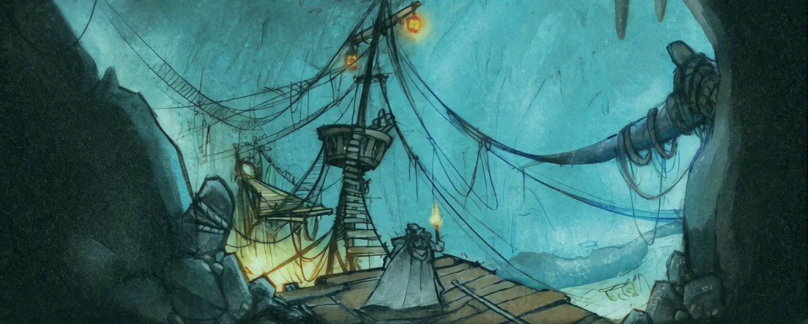 Loading screen of Deadmines (game art)