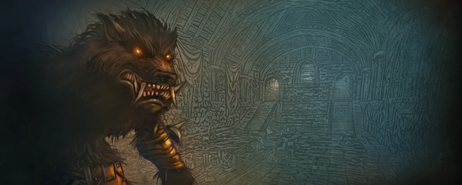 Loading screen of Shadowfang Keep (game art)