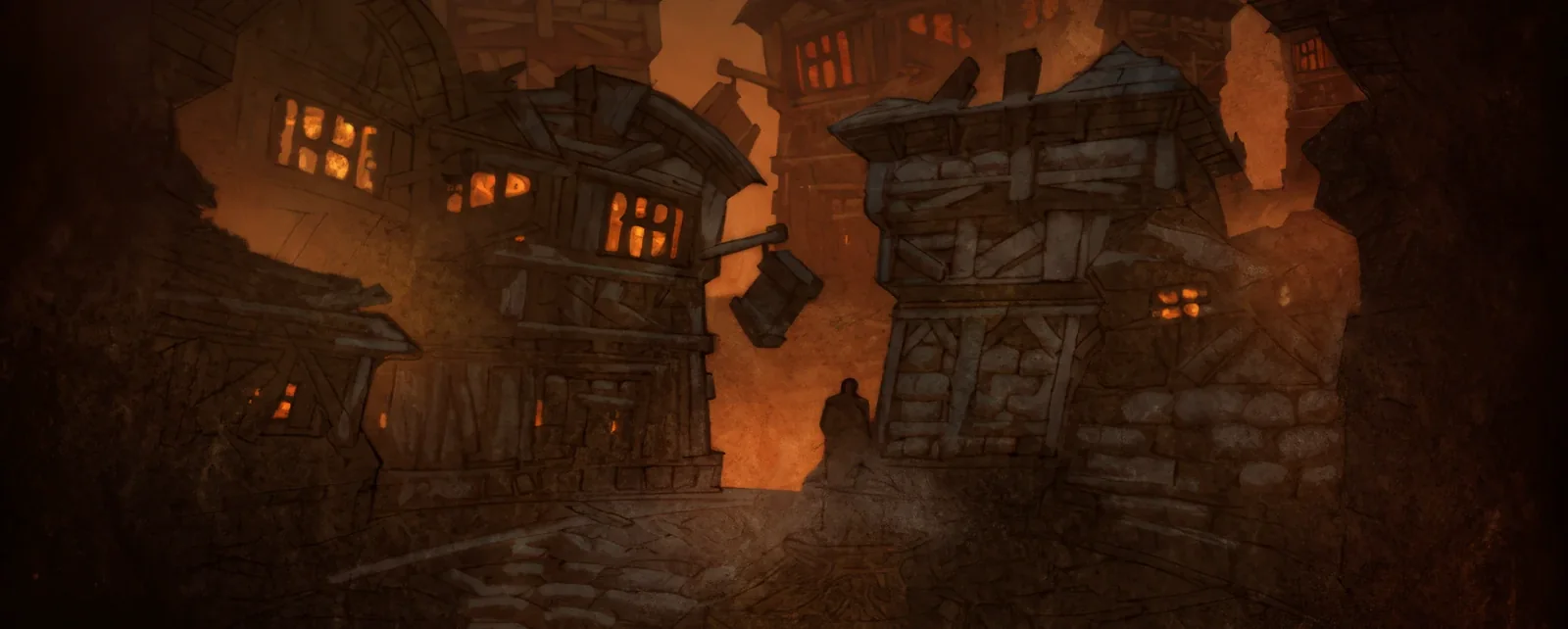 Loading screen of Stratholme (game art)